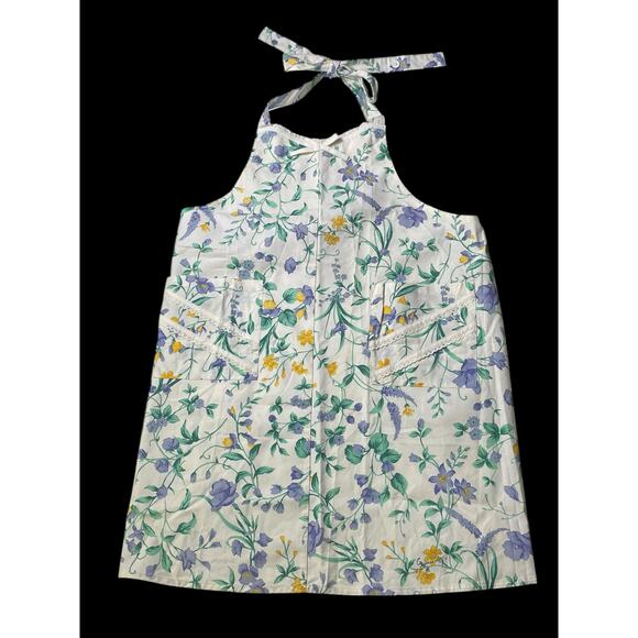 Rare Givenchy Tabliers Colorful Floral Apron JAA Japan Apron Association NWOT - Picture 1 of 5